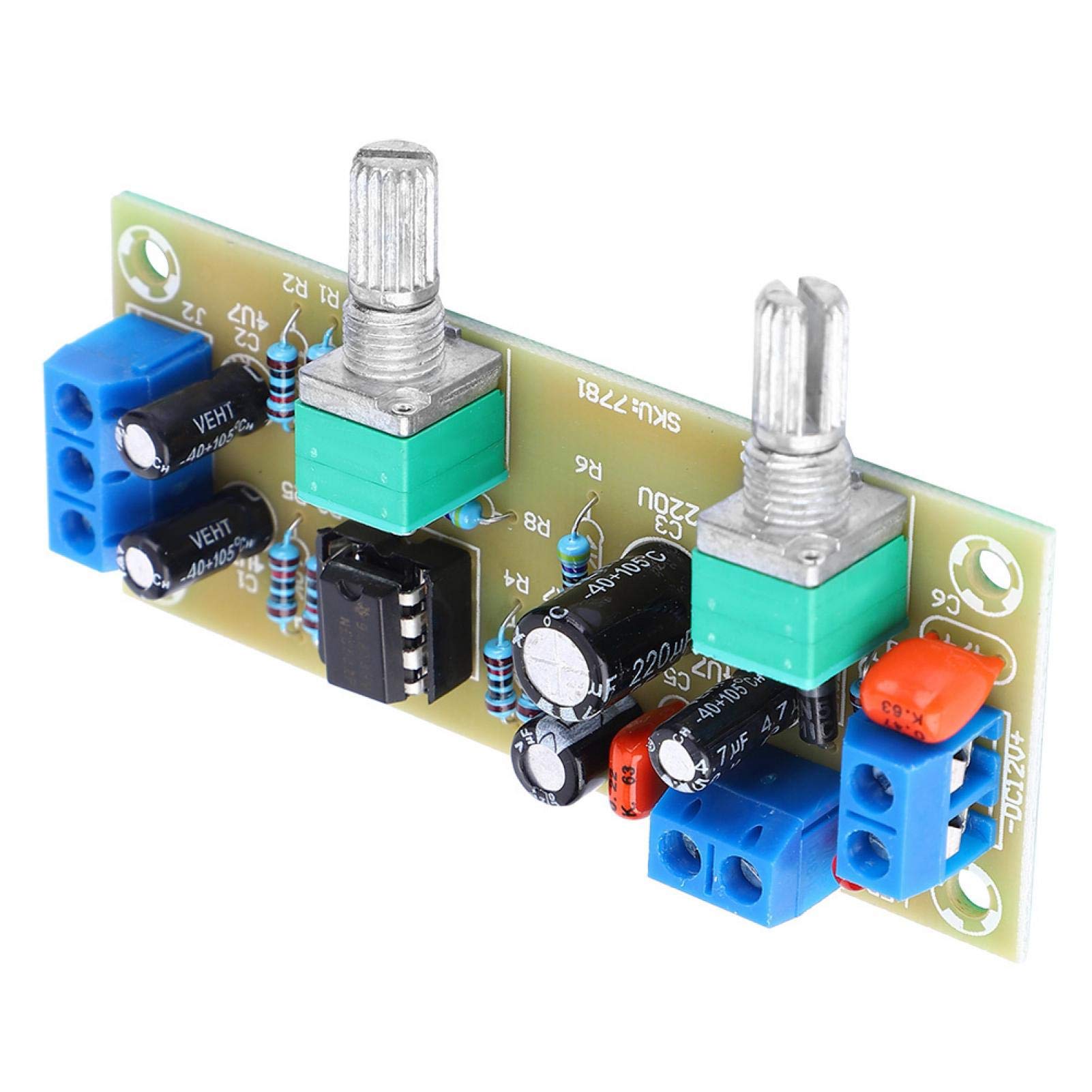 Filter Board, Rectifier Filter Module NE5532 Easy to Connect 22Hz-300Hz Frequency Anti Interference with LED Indicators for Industry-image-18