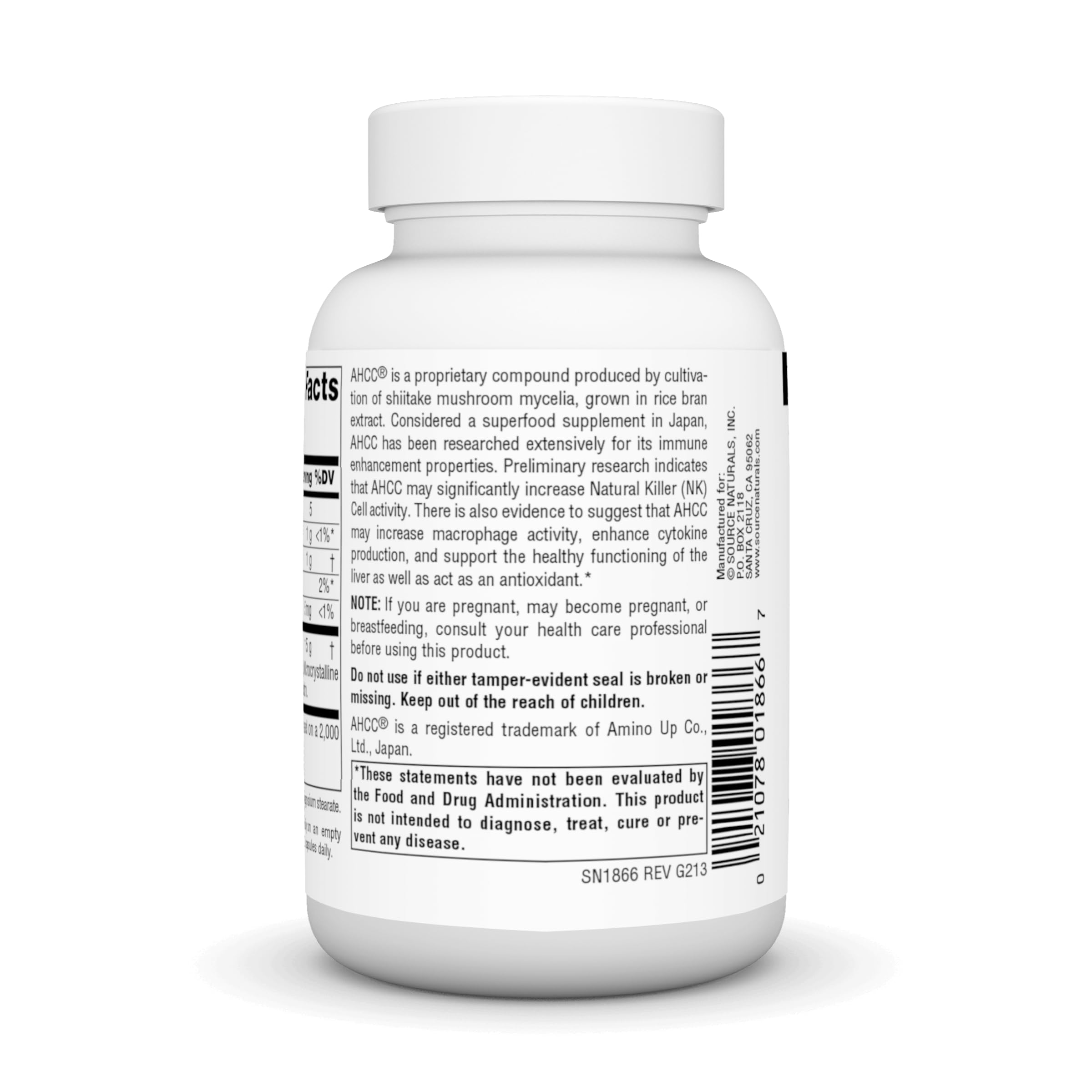 Source Naturals AHCC, 750 mg - 60 Capsules — Amazon image 3