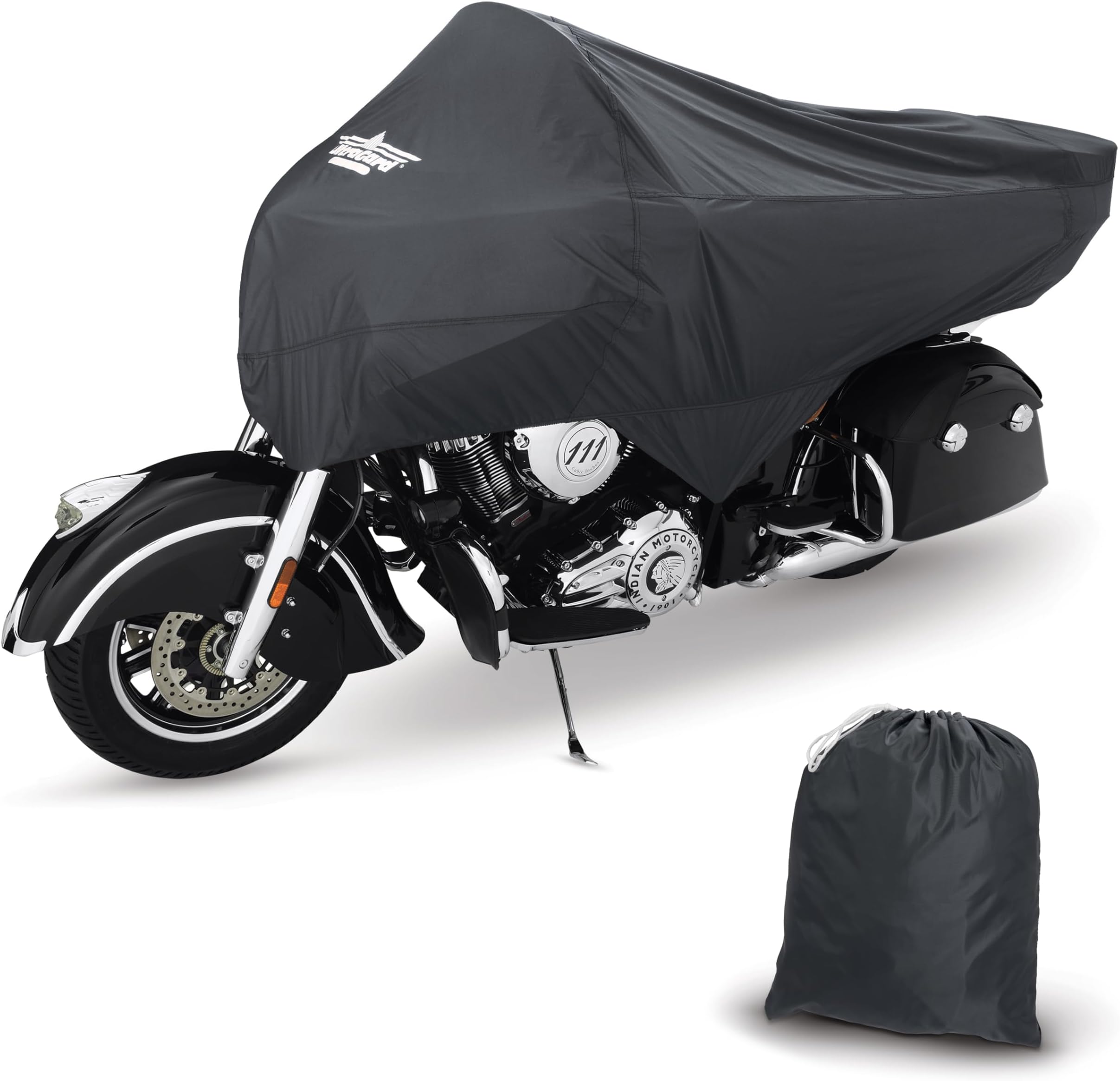 UltraGard 4-358 Essentials Touring Motorcycle Half Cover Weather Water Resistant Protection from Dust Dirt Rain Sun Rays