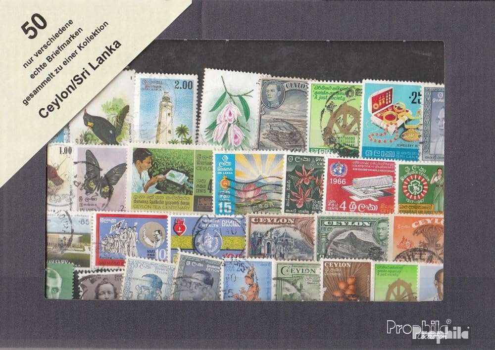 Prophila Collection Vietnam Briefmarken – 50 Verschiedene Marken, Ungesucht, Für Sammler & Anfänger