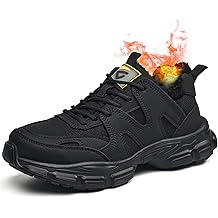 Waterproof Steel Toe Shoes for Women,Non Slip Puncture Proof Steel Toe Tennis Shoes,Industrial&amp;Construction&amp;Warehouse Work Sneakers,Breathable,Lightweight