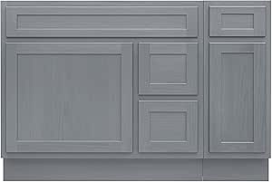 Amazon.com: HomeBeyond 48 inches Bathroom Vanity Without Top ...