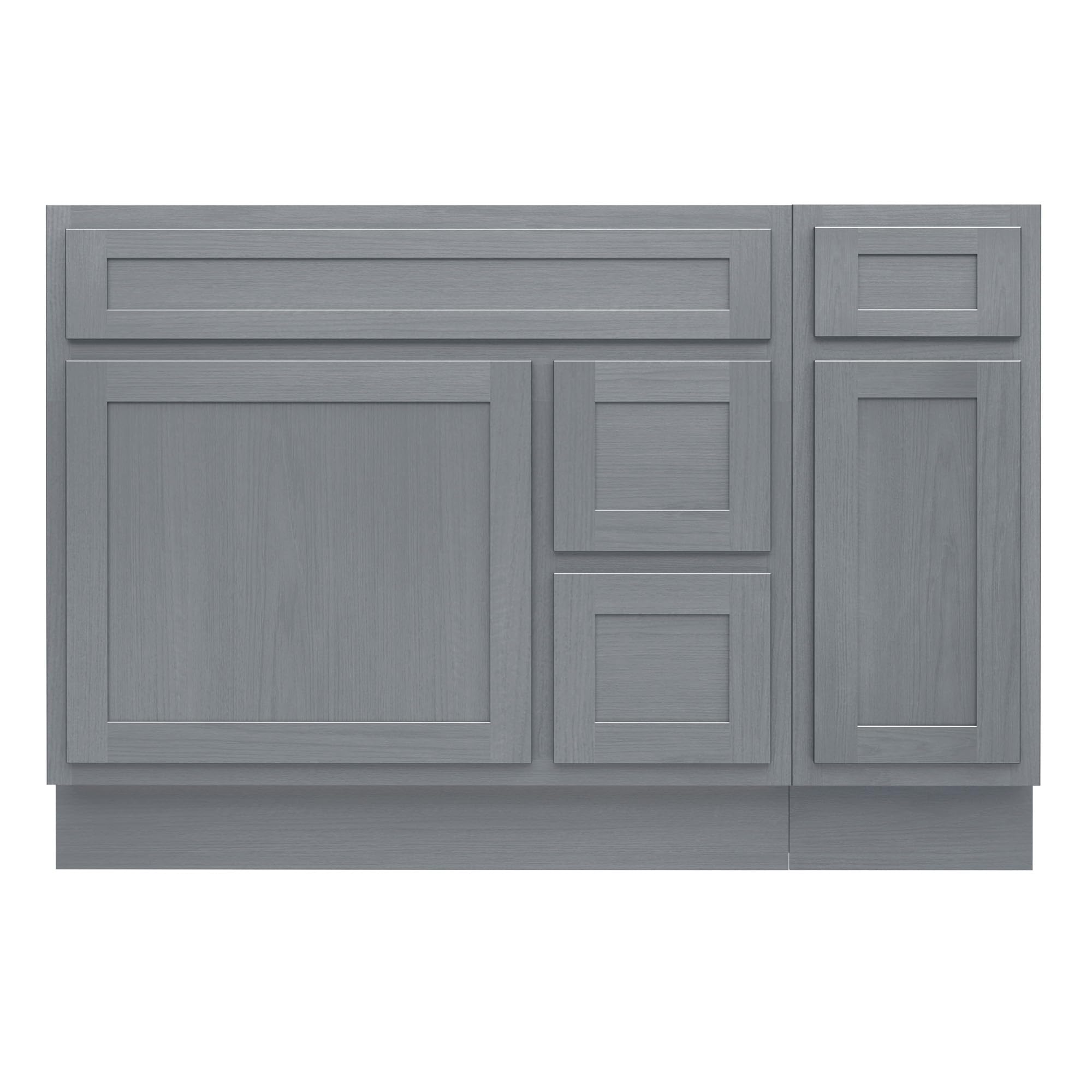 Amazon.com: HomeBeyond 48 inches Bathroom Vanity Without Top ...