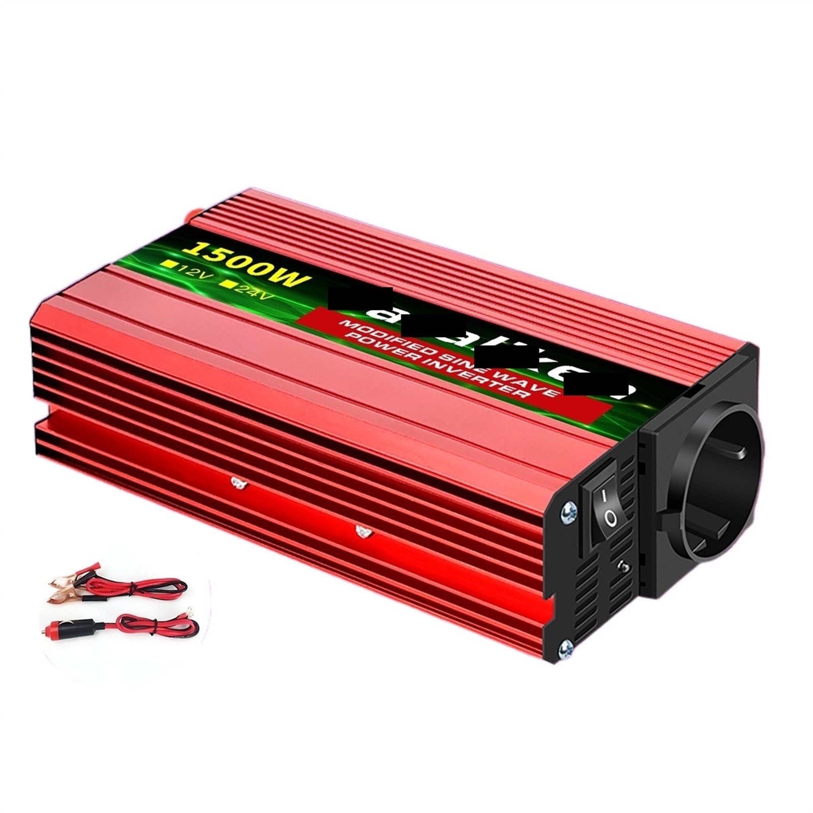 Falownik, 1500W/2000W/2600W DC 12V do AC 220 przenośna przetwornica napięcia samochodu przejściówka ładowarki uniwersalne akcesoria samochodowe