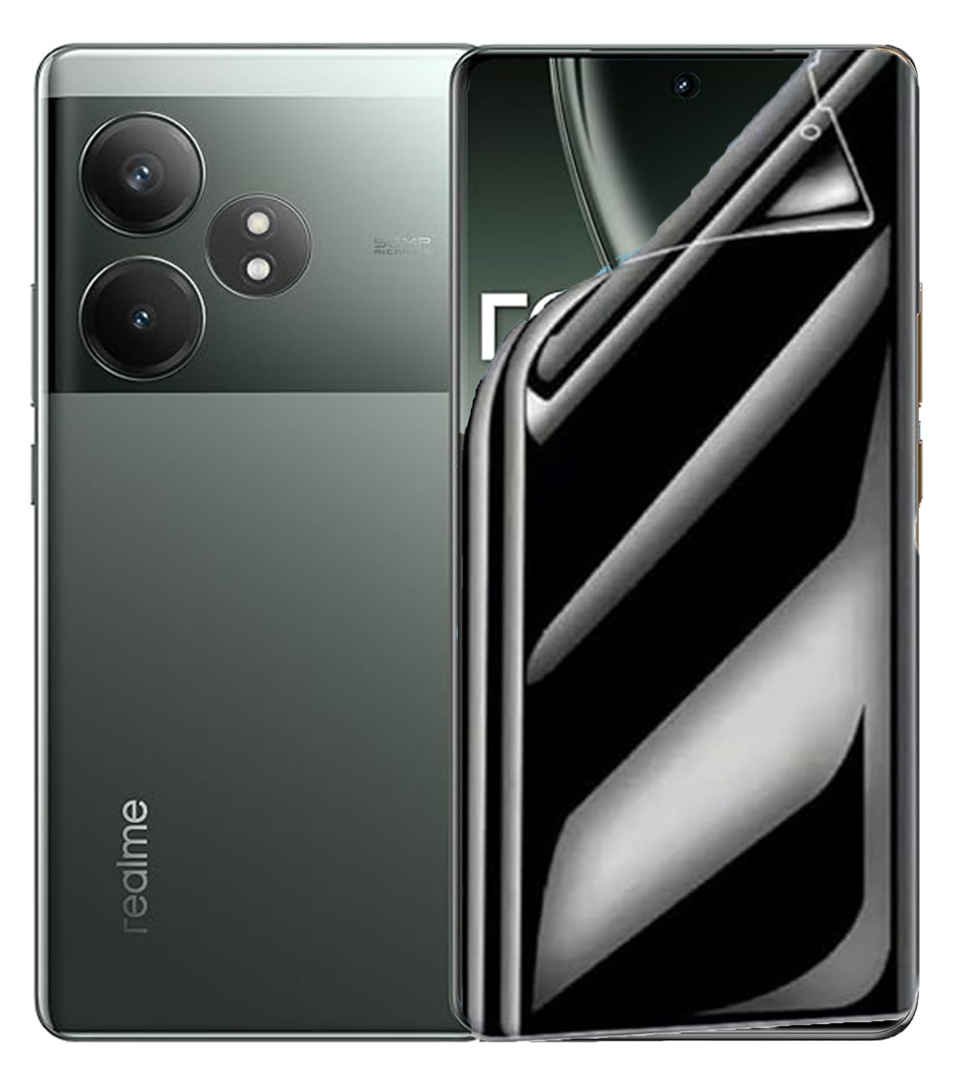 ZARALA Privacy Screen Protector for Realme GT 6 / Realme GT 6T 5G, Anti-Spy Flexible Hydrogel Film, & Fingerprint Unlock, Durable Anti-Scratch Shock-Resistant Full Coverage [Not Tempered Glass ] (B0D7HXHVNH) Amazon Price History, Amazon Price Tracker