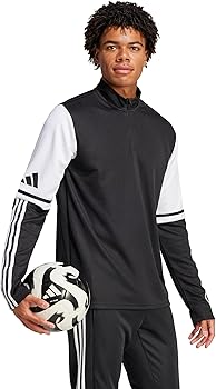 Amazon.com: adidas Men's Squadra 25 Training Soccer Top, Black
