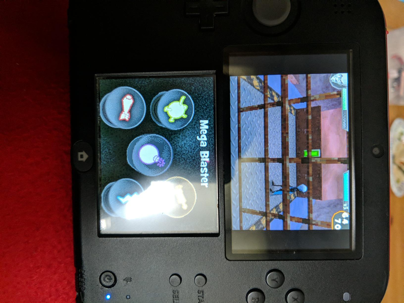 LCD Screen Display Top and Bottom Part for Nintendo 2DS : Amazon.com.au ...