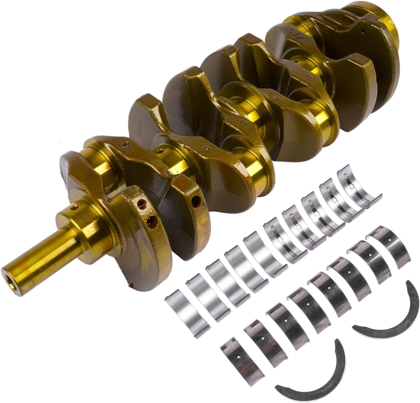 Crankshaft & Rods Bearing Kit Replacement for Hyundai Sonata Santa FE Kia Forte Optima 2.4L L4 2010-2015 23111-2G200 23111-2G230