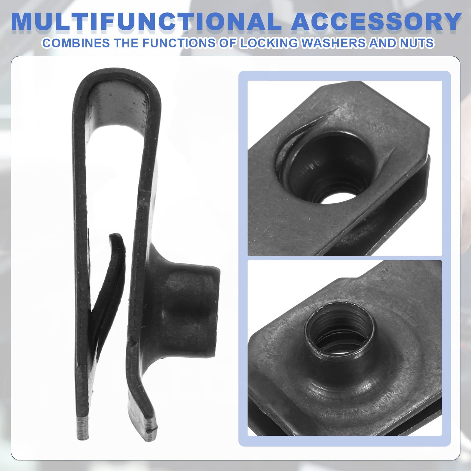 PATIKIL U-Style Clip-On Nut - Image 4
