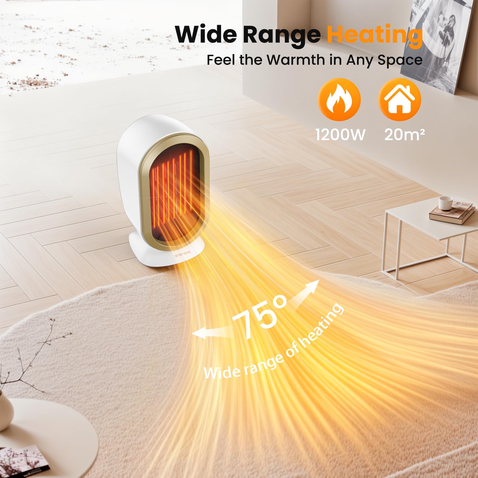Radiateur soufflant,chauffage électrique avec 3 niveaux de puissance Radiateur soufflant,chauffage électrique avec 3 niveaux de puissance