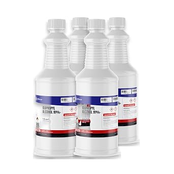Isopropyl Alcohol 91% USP Grade - 1 Gallon 4 Quarts - 91% Isopropyl Medical Grade Rubbing Alcohol - Alliance Chemical
