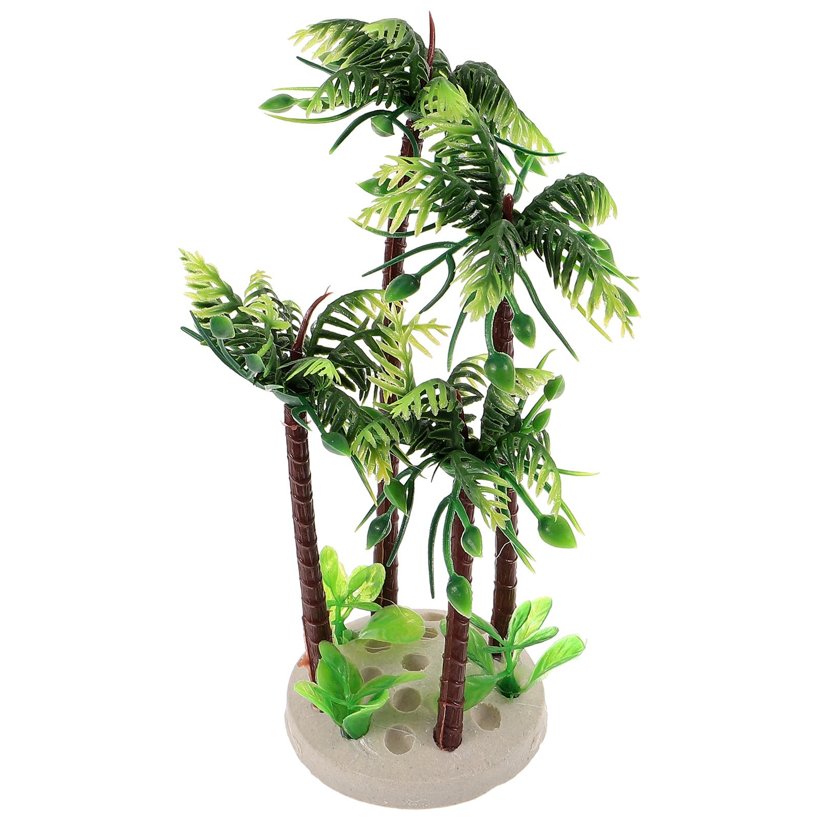 Palmier artificiel 6 pouces minkissy plante simulée cocotier léger