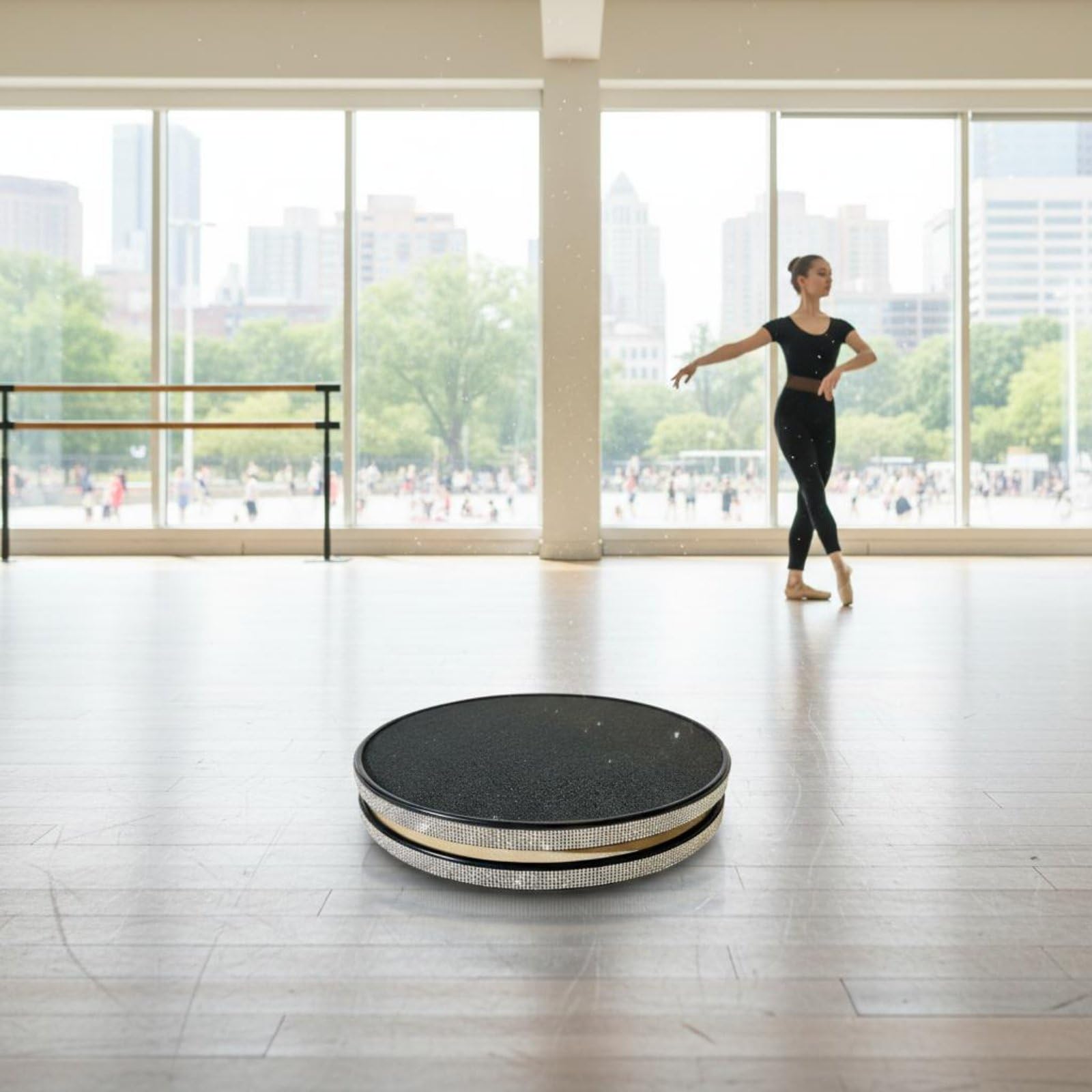 Ballet Trainingsboard Drehplatte Balancetrainer Rotationsausrüstung Holz Trainingsbrett für Tanztraining