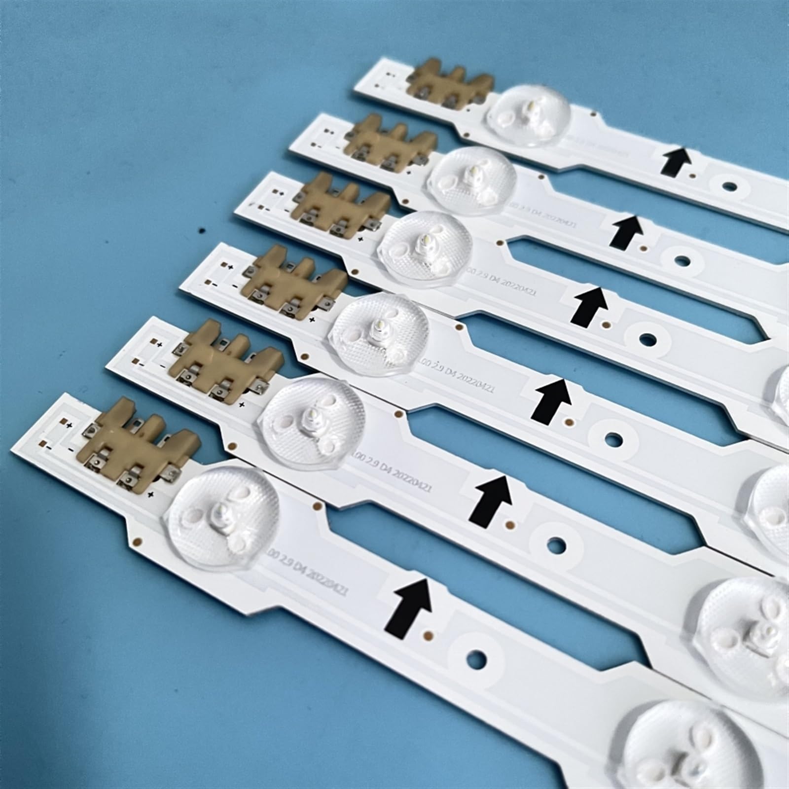 Striscia di Lampada retroilluminata a LED Compatibile for TV da 50 Pollici Ue50hu7000u LM41-00106F/-00106E UE50HU7000 UN50HU6950F UE50HU6900S CY-GH050HGNV1H