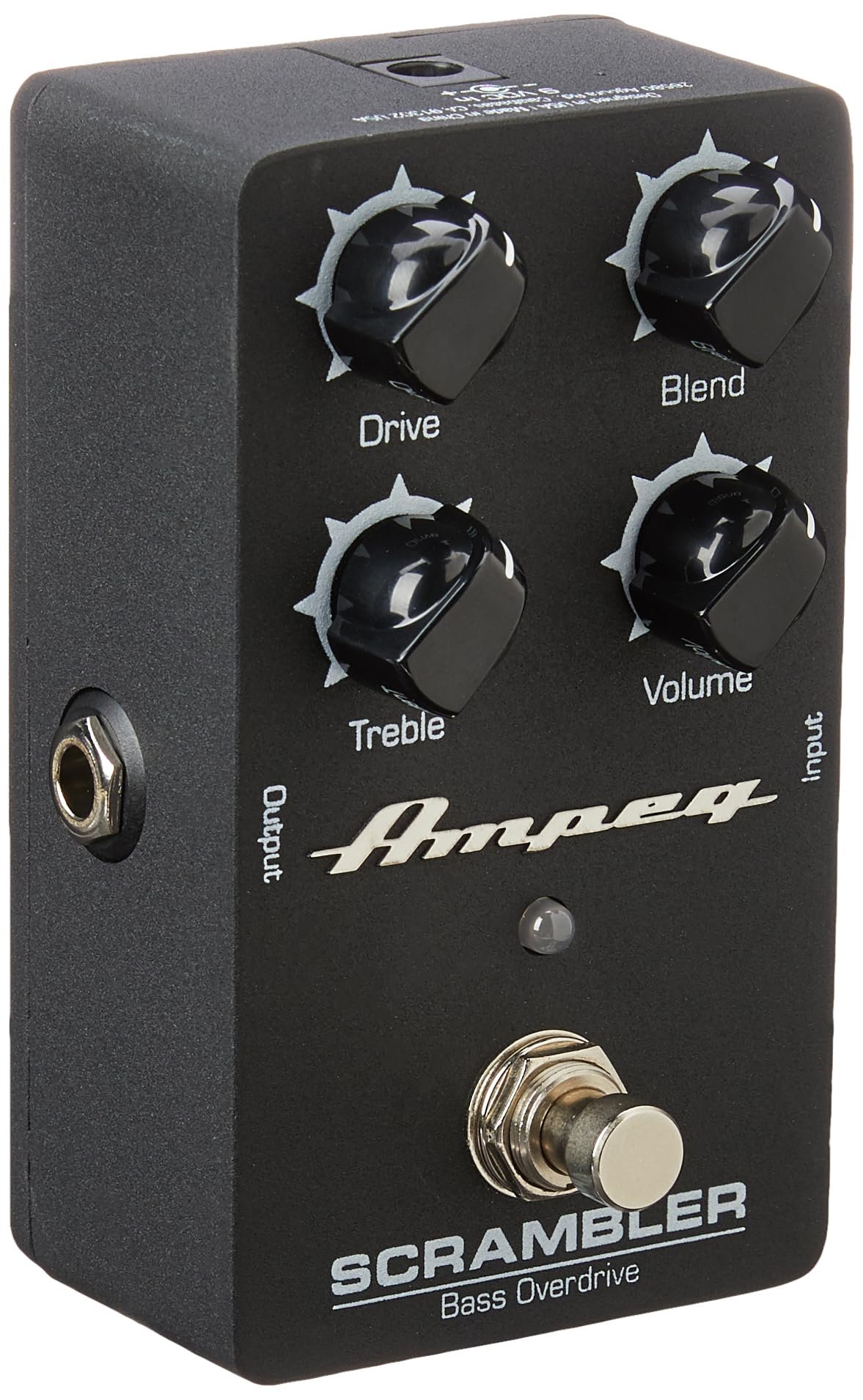Ampeg SCRAMBLER Bass Overdrive ベース歪み 美品 AMPEG Scrambler ベースエフェクター オーバードライブ おすすめ