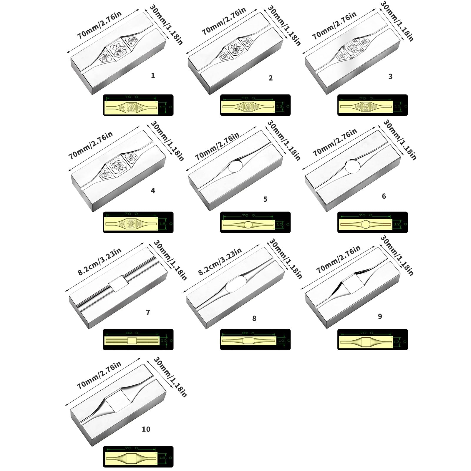 Outil de rainures en acier robuste conçu pour le façonnage des anneaux dans les applications de fabrication de bijoux outil de bijoux en acier