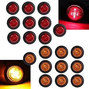 4 Inch-6led Side Marker Luces De Limpieza