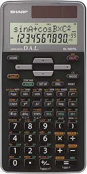 Sharp SH-EL520TGGY Scientific Calculator