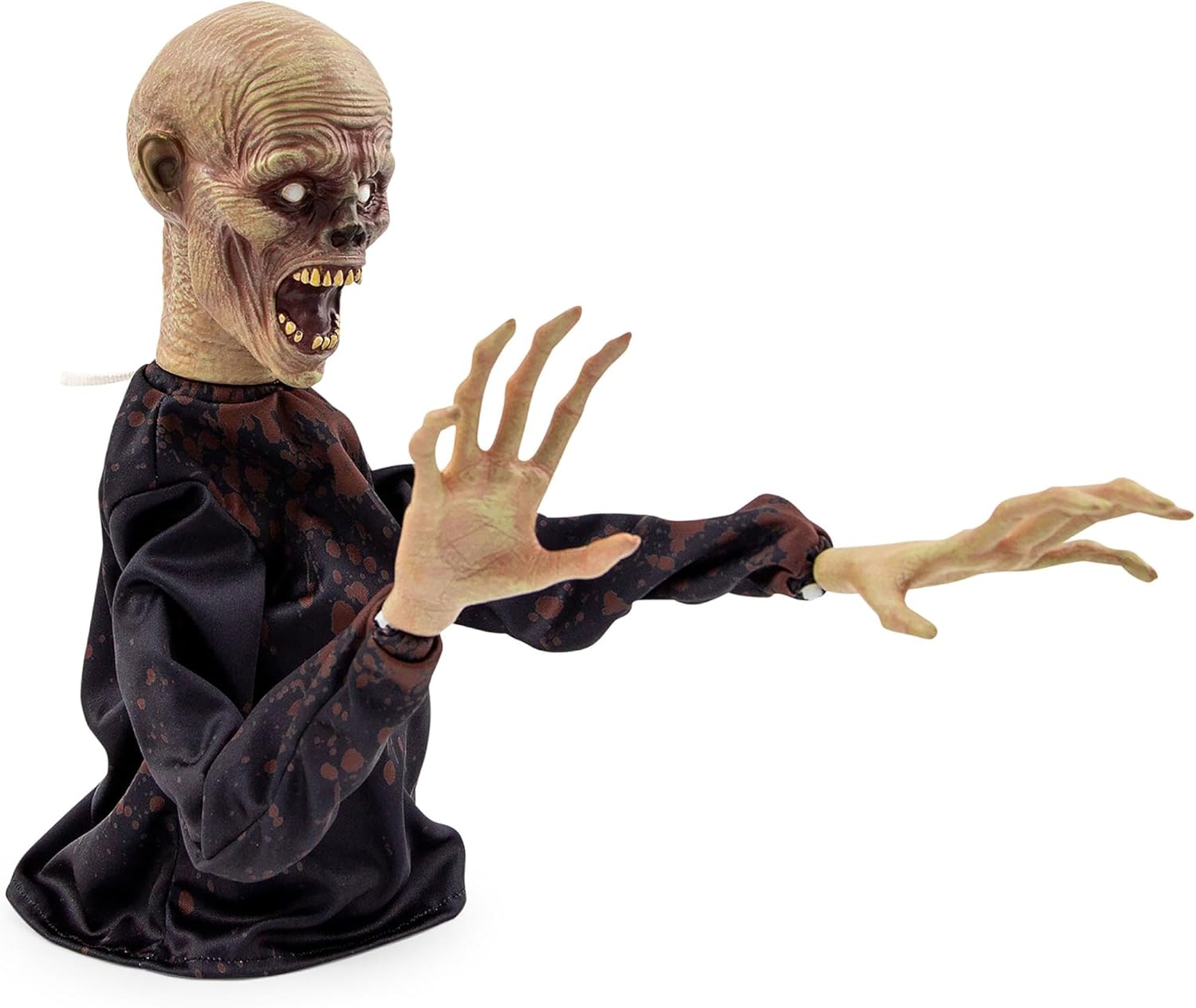 Horror Reachers Zombie 13-Inch Boxing Puppet Toy | Classic Horror Monster Collectible