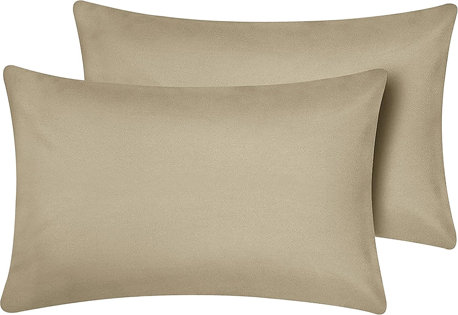 Travel Pillow Case 12×18 Size Pack of 2 Pieces 100% Egyptian Travel Pillow Case 12×18 Size Pack of 2 Pieces 100% Egyptian