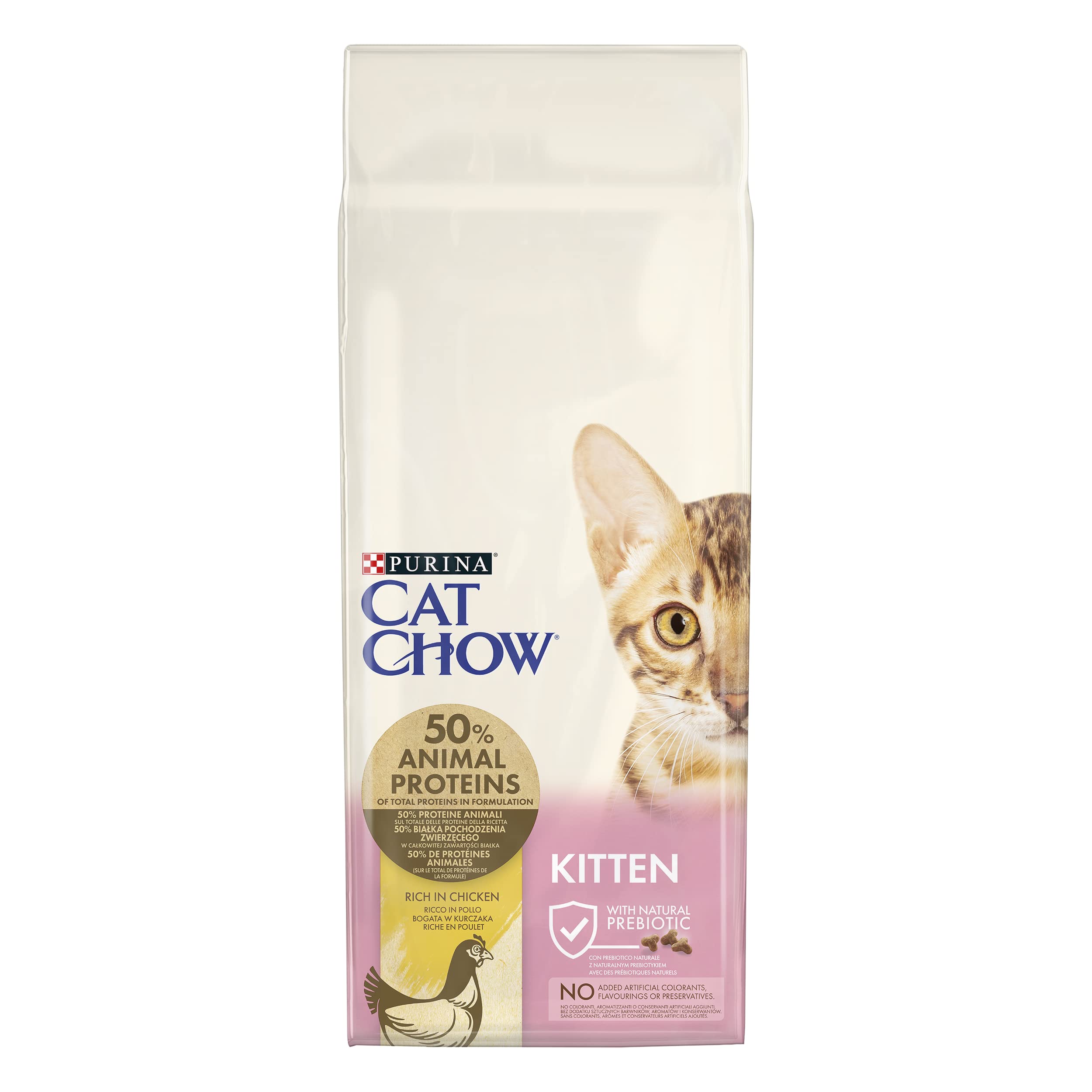 Purina Cat Chow Tavuklu Yavru Kedi Maması - 15 kg