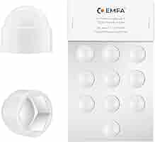 Cappucci Copri-Dado Bulloni M8 - 50 Pezzi, Chiave 13, Nero, Protezione Antiurto E Antiruggine - Foto 7