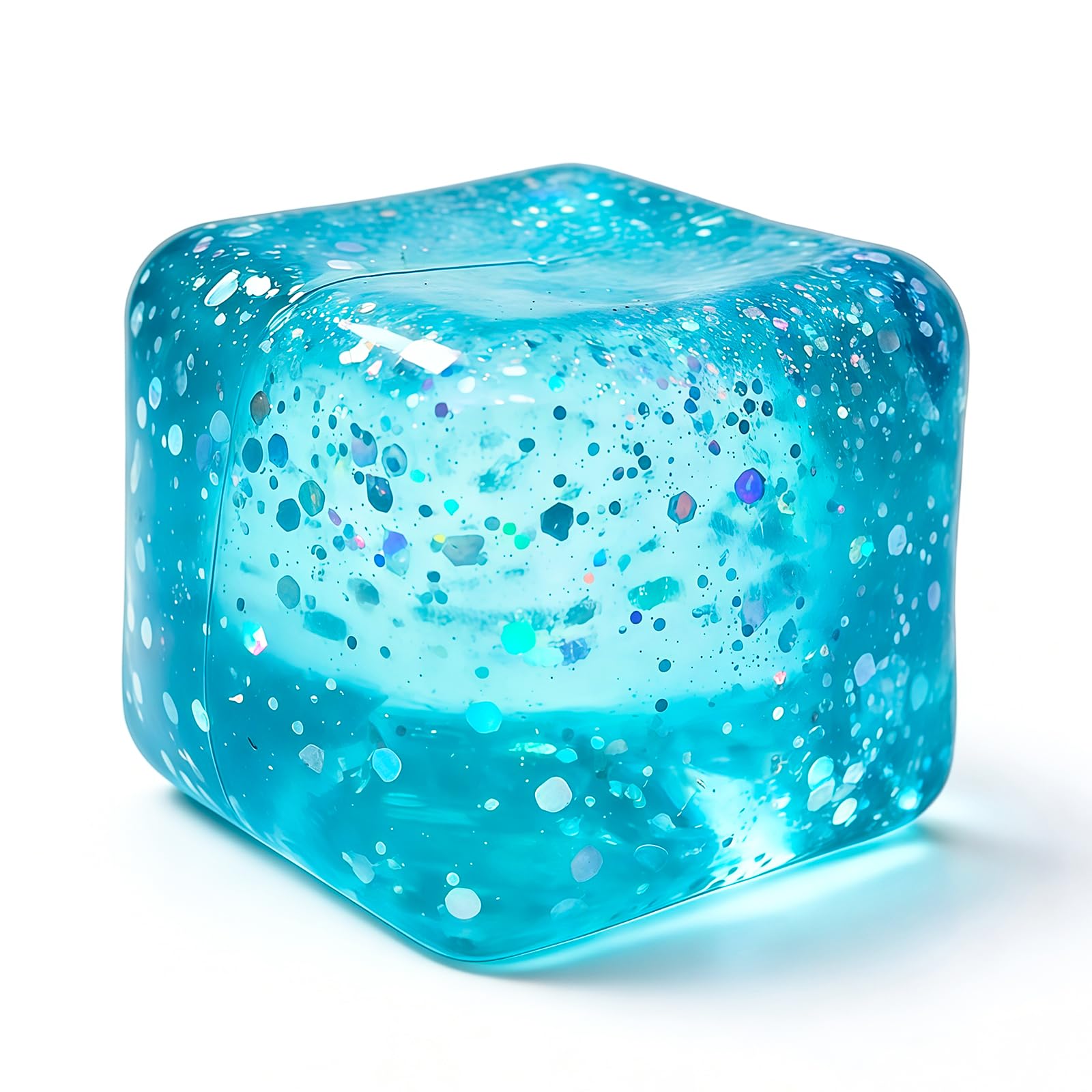 Stress Balls Fidget Toys Stress Cube Slow Rising Square Shape Squeeze Toy