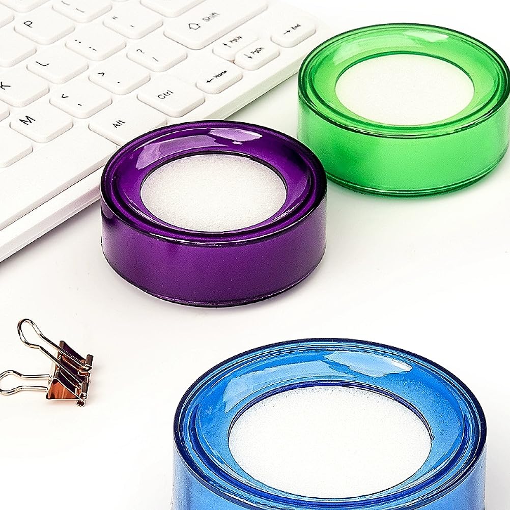 Plastica Spugna Dito Bagnato Denaro Cassiere Finger Sponge Damper 5 Pz Umidificatore A Dita Tamponi Spugna