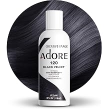 Adore Shining Semi Permanent Hair Colour 120 Black Velvet