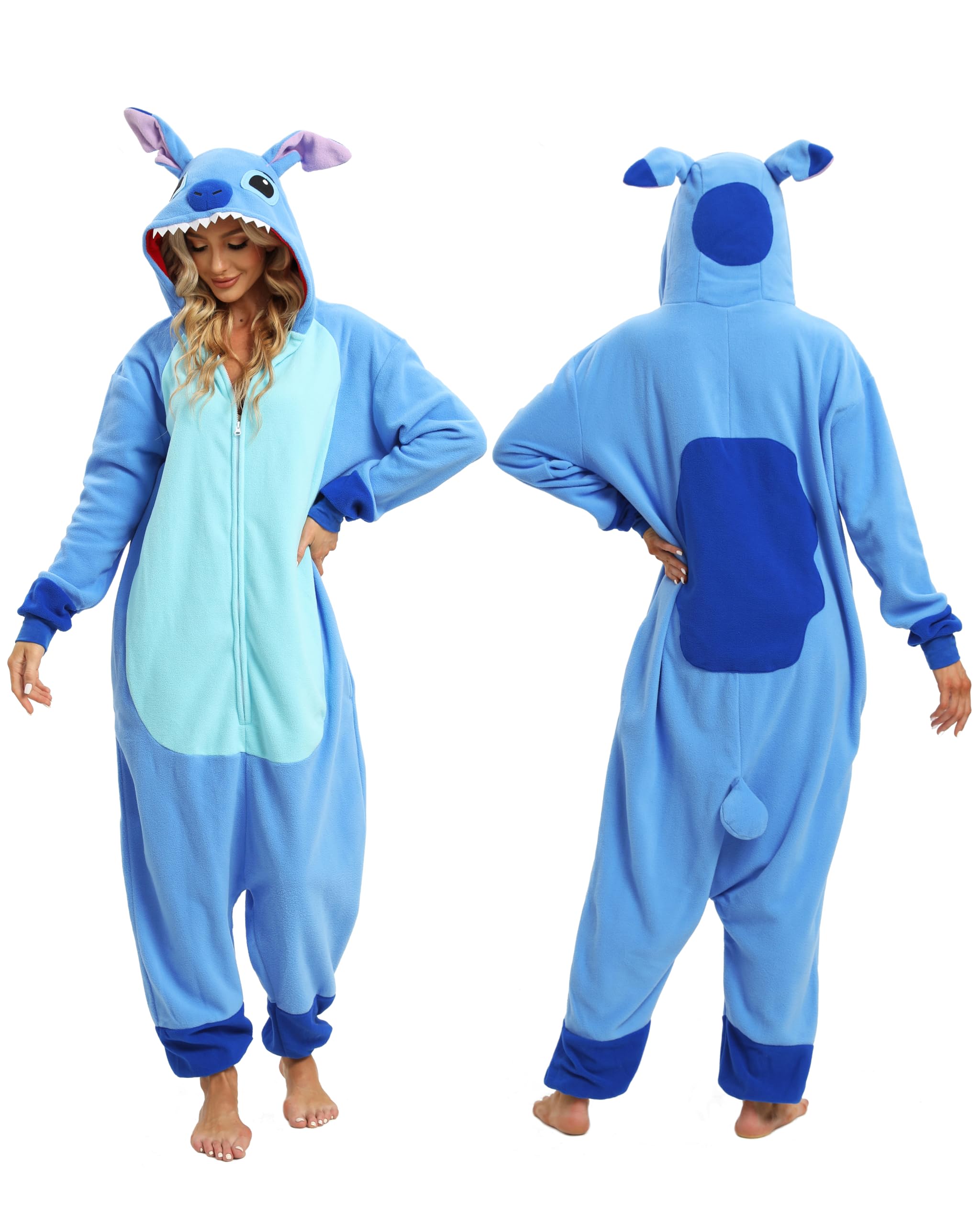 LBJR Pigiama Animali Adulti Cosplay Costume Pigiamone Intero Onesie