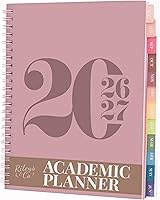 Vista 11 de Rileys - Agenda académica 2025-2026, agenda diaria, semanal y mensual, julio de 2025 a junio de 2026, páginas de notas para estudiantes