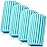 4 Pack Damp Dusting Sponge Duster, Blue Dust Cleaning Sponge, Reusable Household Cleaning Sponge Tool for Blinds, floorboards, Fan Blades, Vents, Glass, Railings, Mirrors