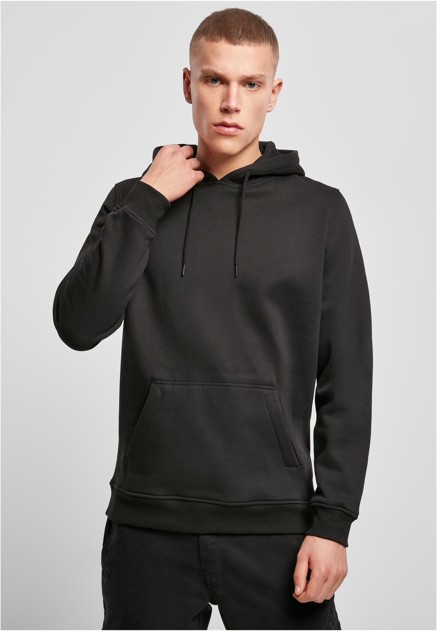 Build Your Brand By011-heavy Hoody Felpa con Cappuccio Uomo (Pacco da 1)
