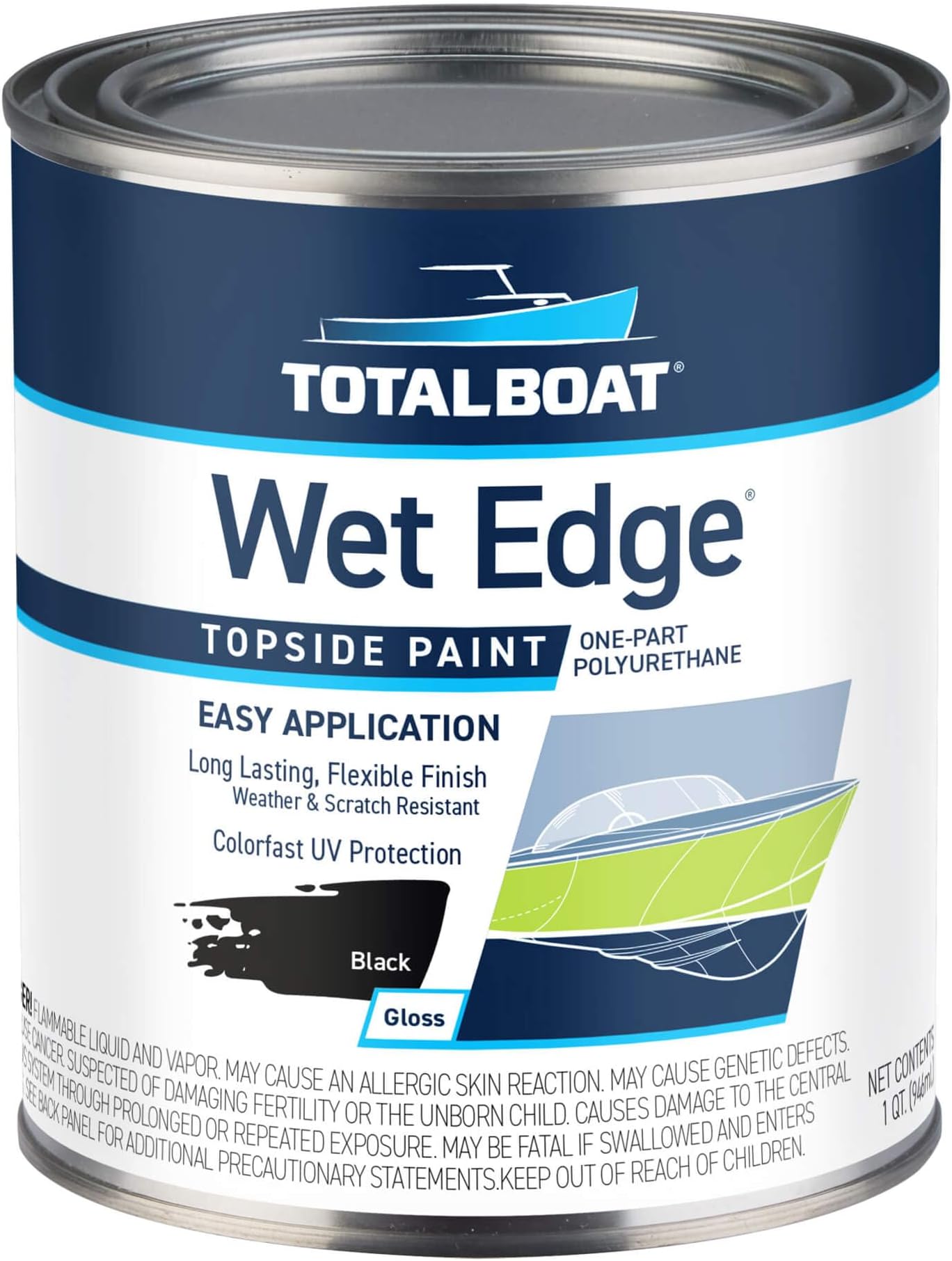 TotalBoat Wet Edge Marine Topside Paint