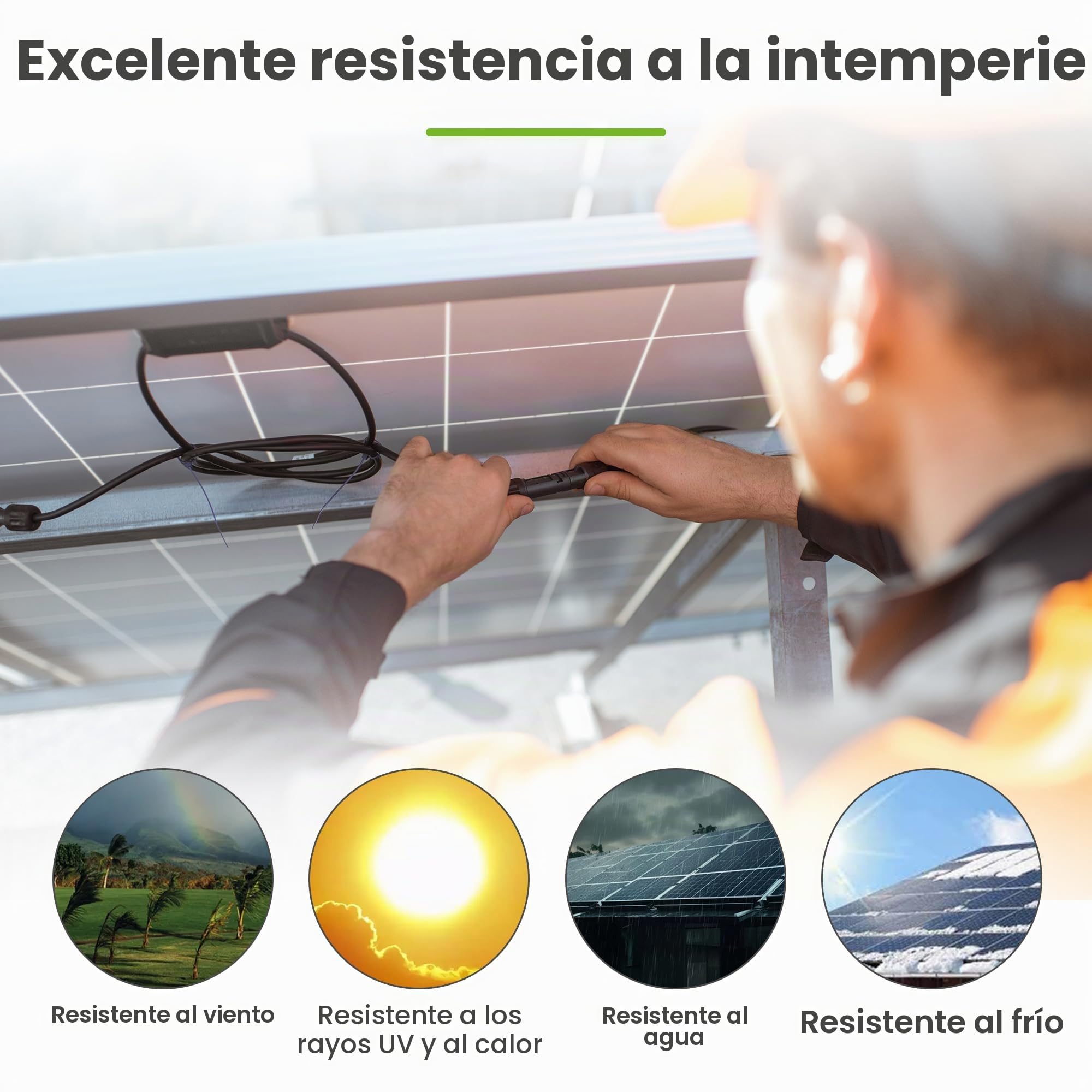 Offgridtec H07V-K - Cable de conexión a tierra (16 mm², 450/750 V, conductor de cobre fino, aislamiento XLPO y PVC, certificado HAR, instalación fija, alta flexibilidad (verde/amarillo, 15 m)