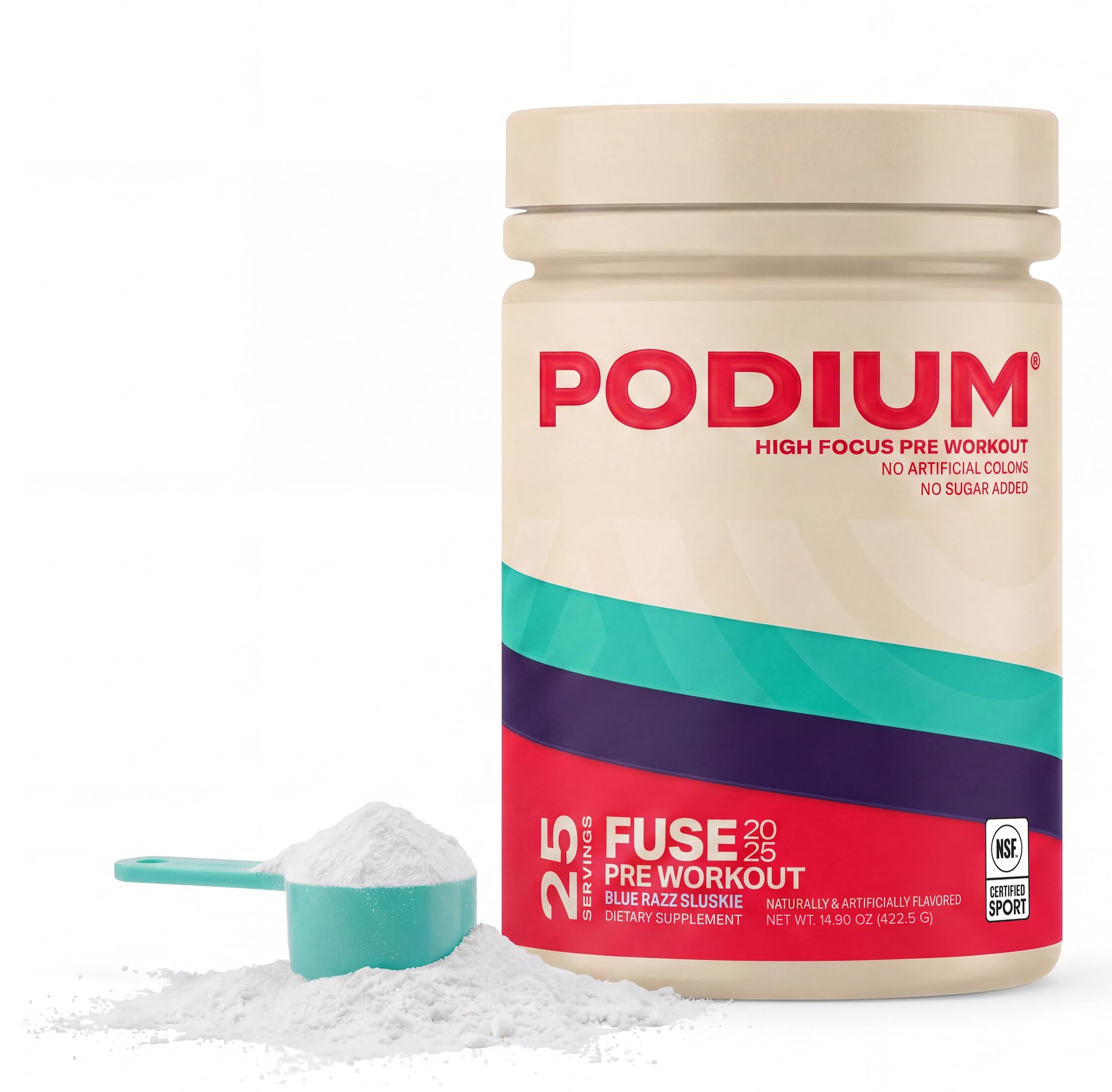 Amazon.com: Podium Fuse 2025 Pre Workout - Pre Workout for Energy