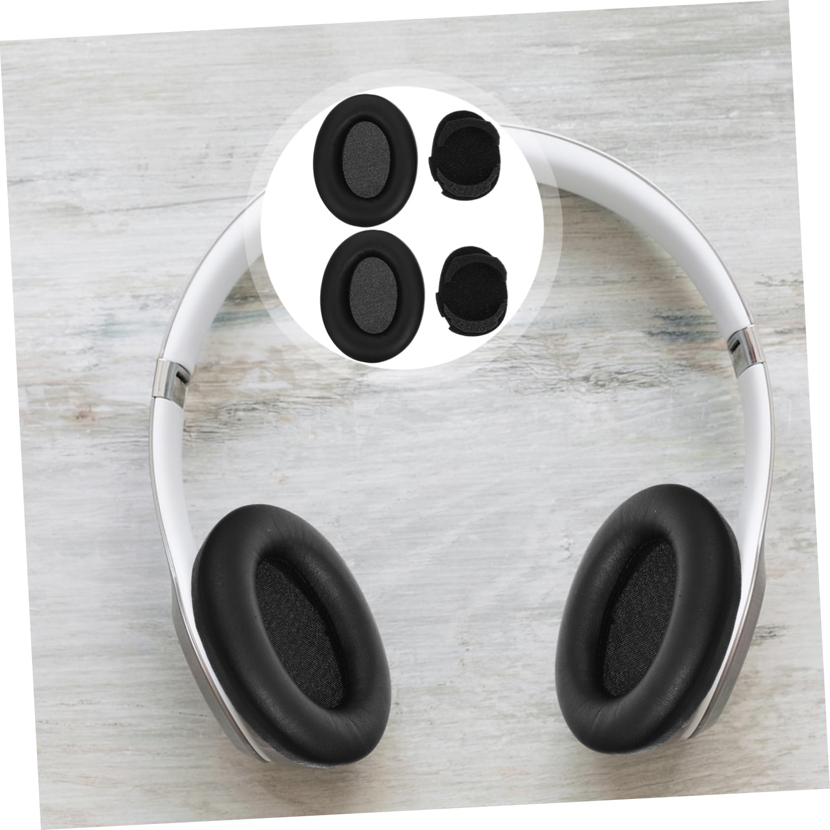 Gadpiparty 4 Set Di Ricambio Per Cuffie 1000xm3 Comode Da Usare Antirumore Facili Da Cambiare