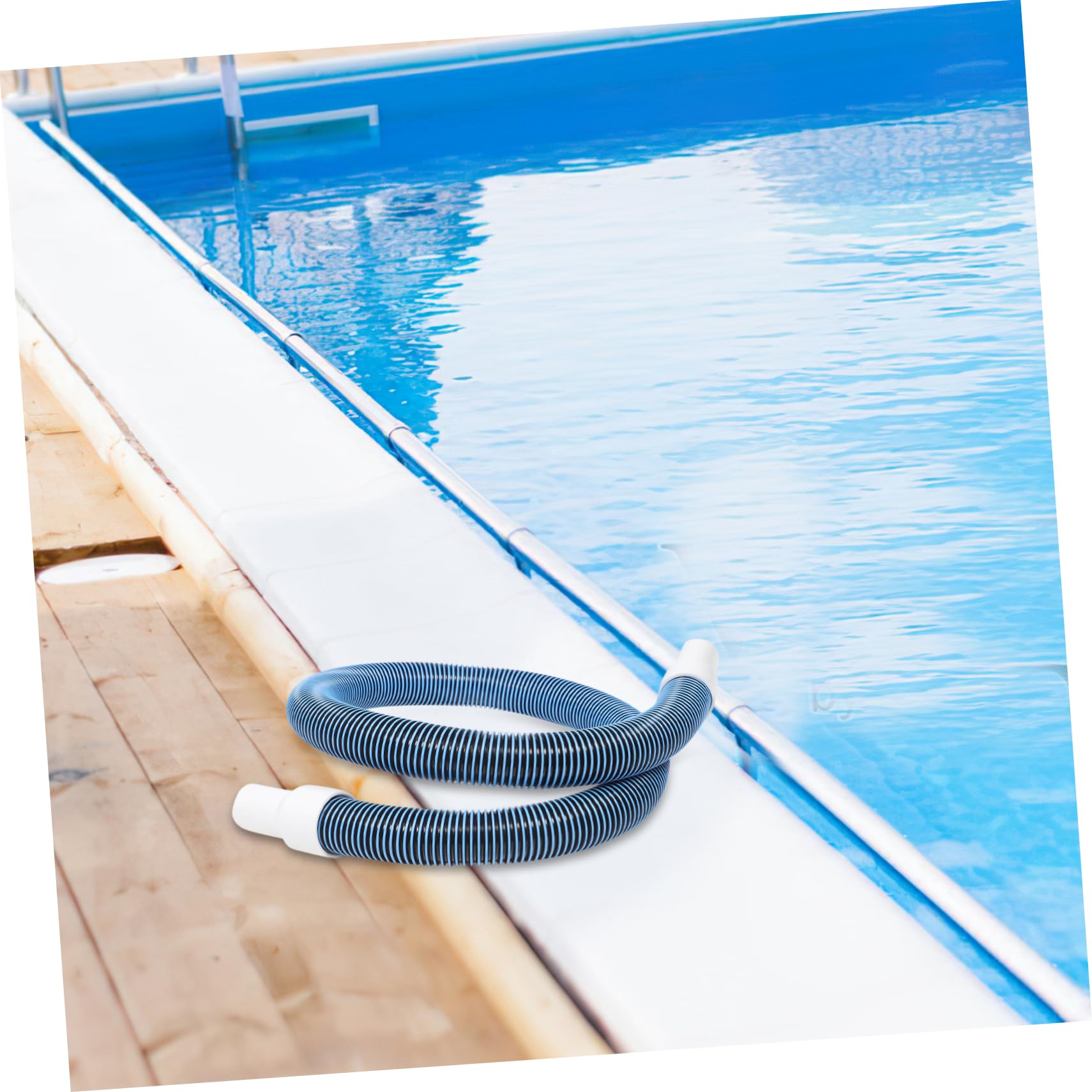 TOYANDONA Suministros Para Piscinas Elevadas Manguera De Drenaje Plástico y Hierro Diseño