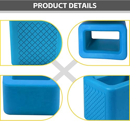 Miniatura 3 de NTNEV 2 soportes de hebilla para cinturón de seguridad, refuerzo de hebilla de cinturón de seguridad de silicona, mantiene la hebilla del cinturón