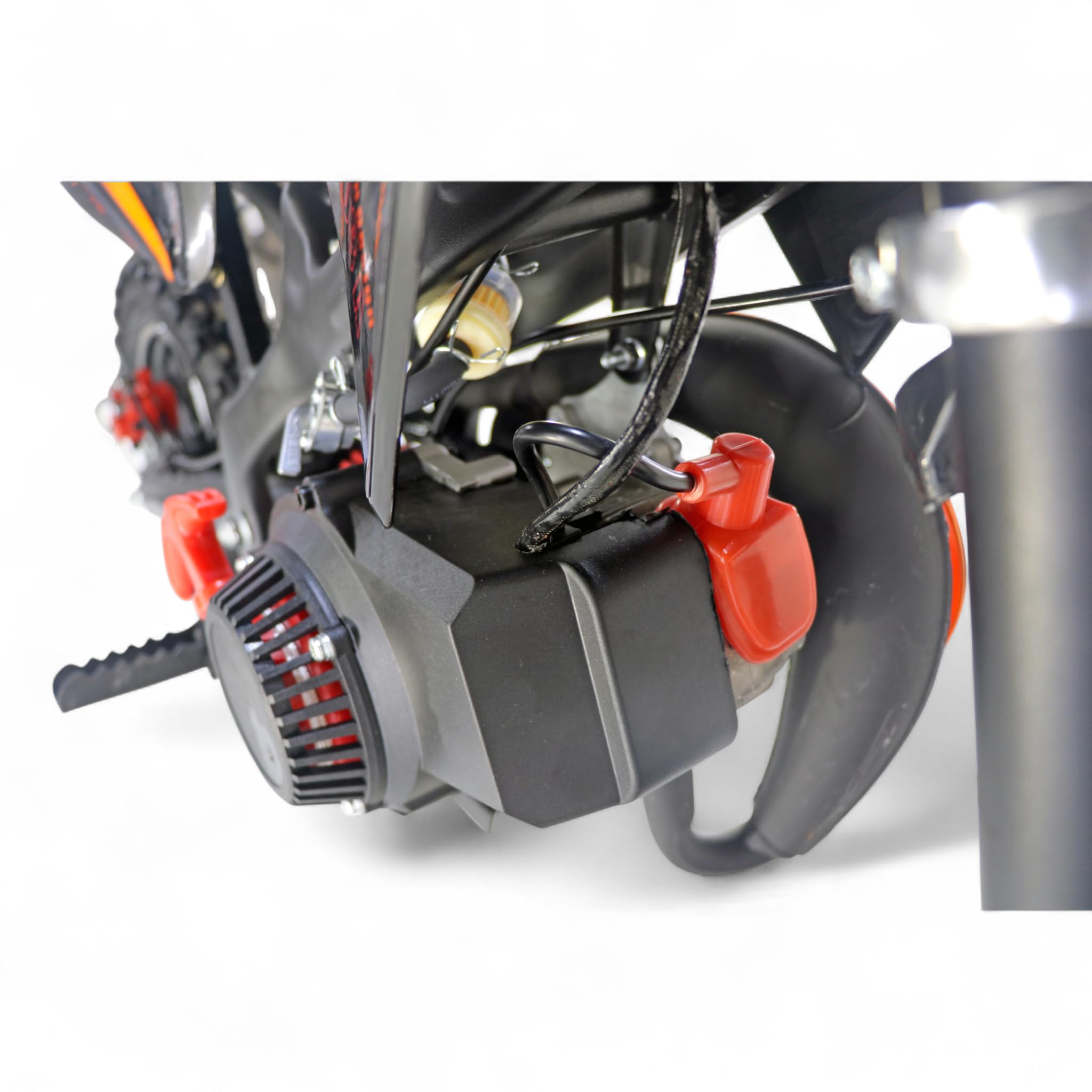 KXD 703A - 49 cm³ - 2 temps - Dirt Bike - Dirtbike - Moto cross - Enduro - DirtBike de poche - Pitbike - PocketBike - Motocross - Moto de sport - Moto de cross complète - Crossbike orange