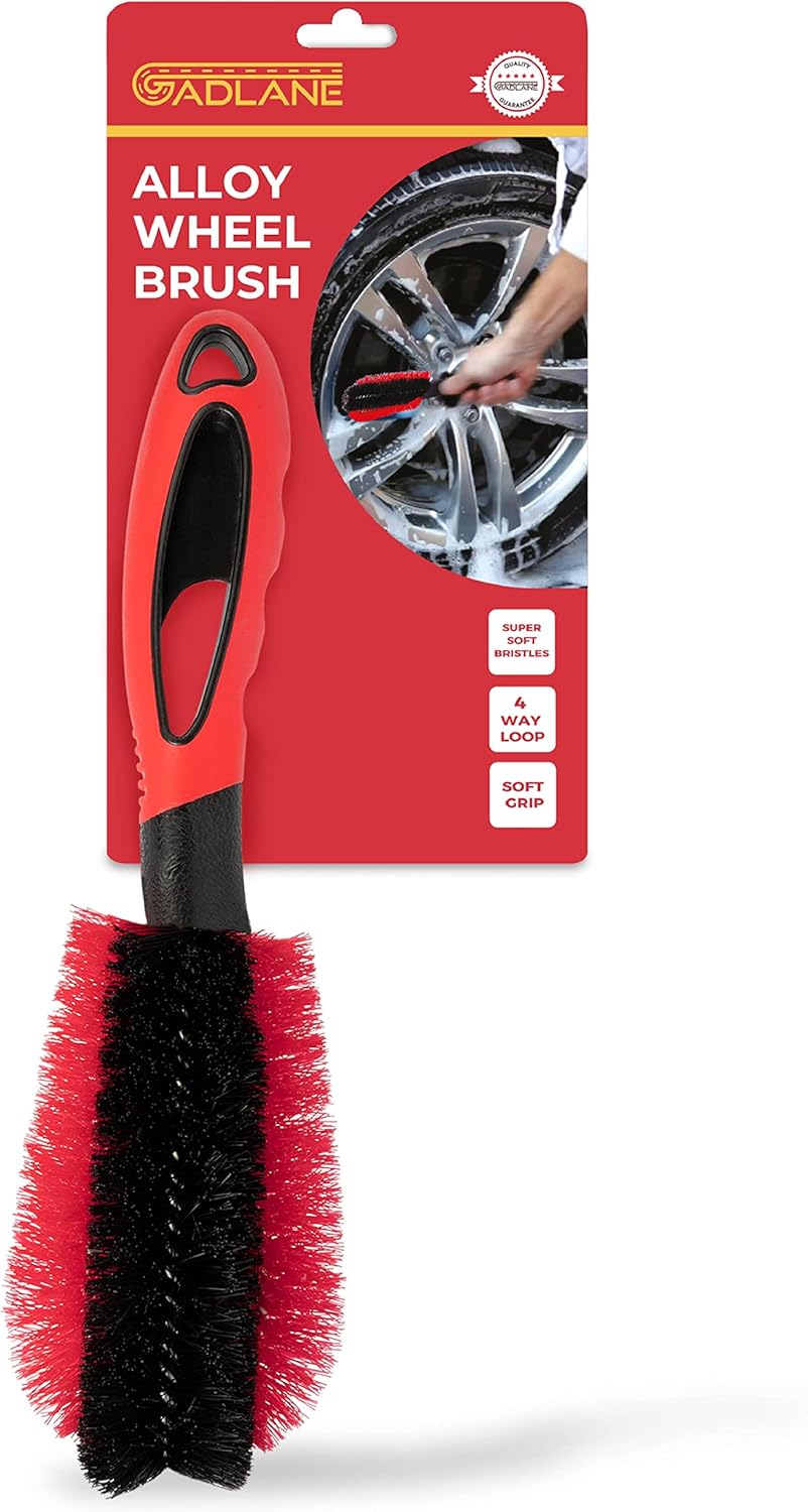 GADLANE Alloy Wheel Brush Super Soft Bristles Alloy Wheel Cleaner