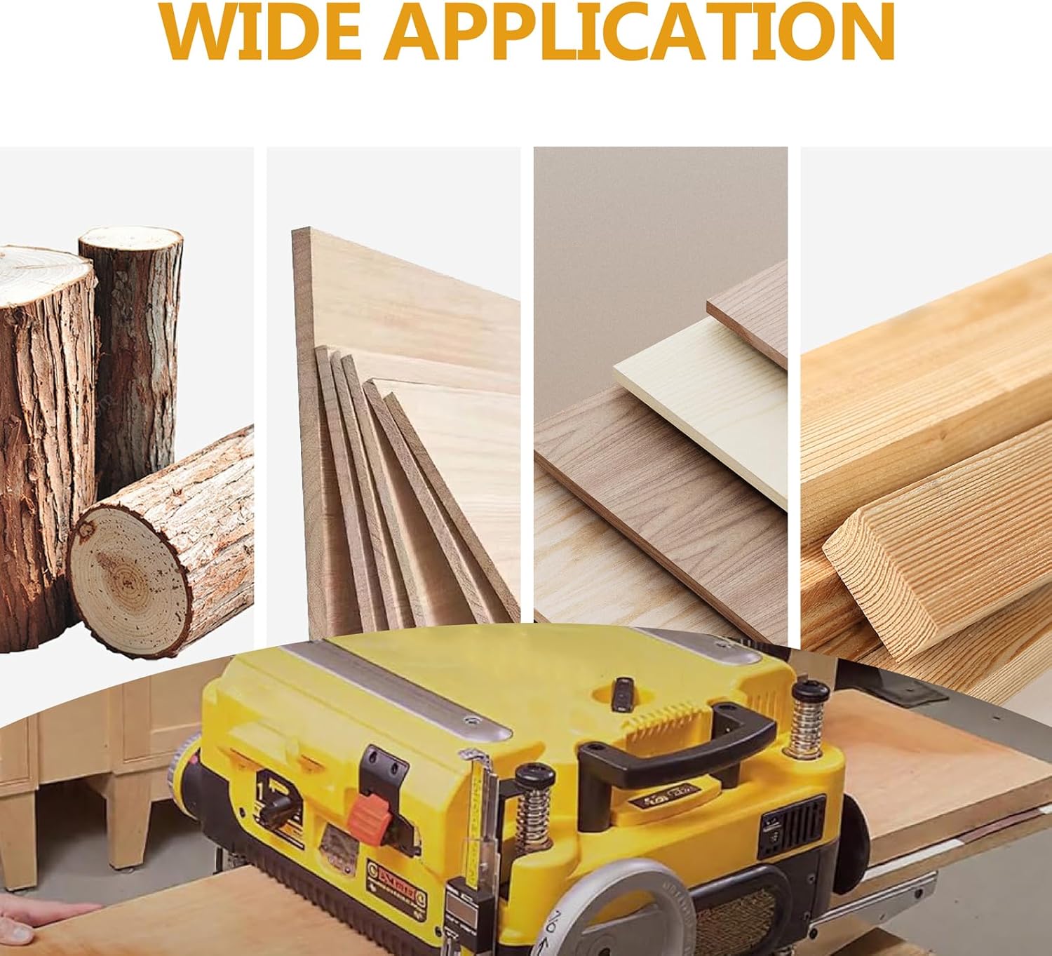 13 Inch Spiral Helical Cutterhead for DeWalt DW735 DW735X Planer, Helical Cutter Head 4 Rows 60 Carbide Inserts for DW735/DW735X/DW735-XE Thickness Planer