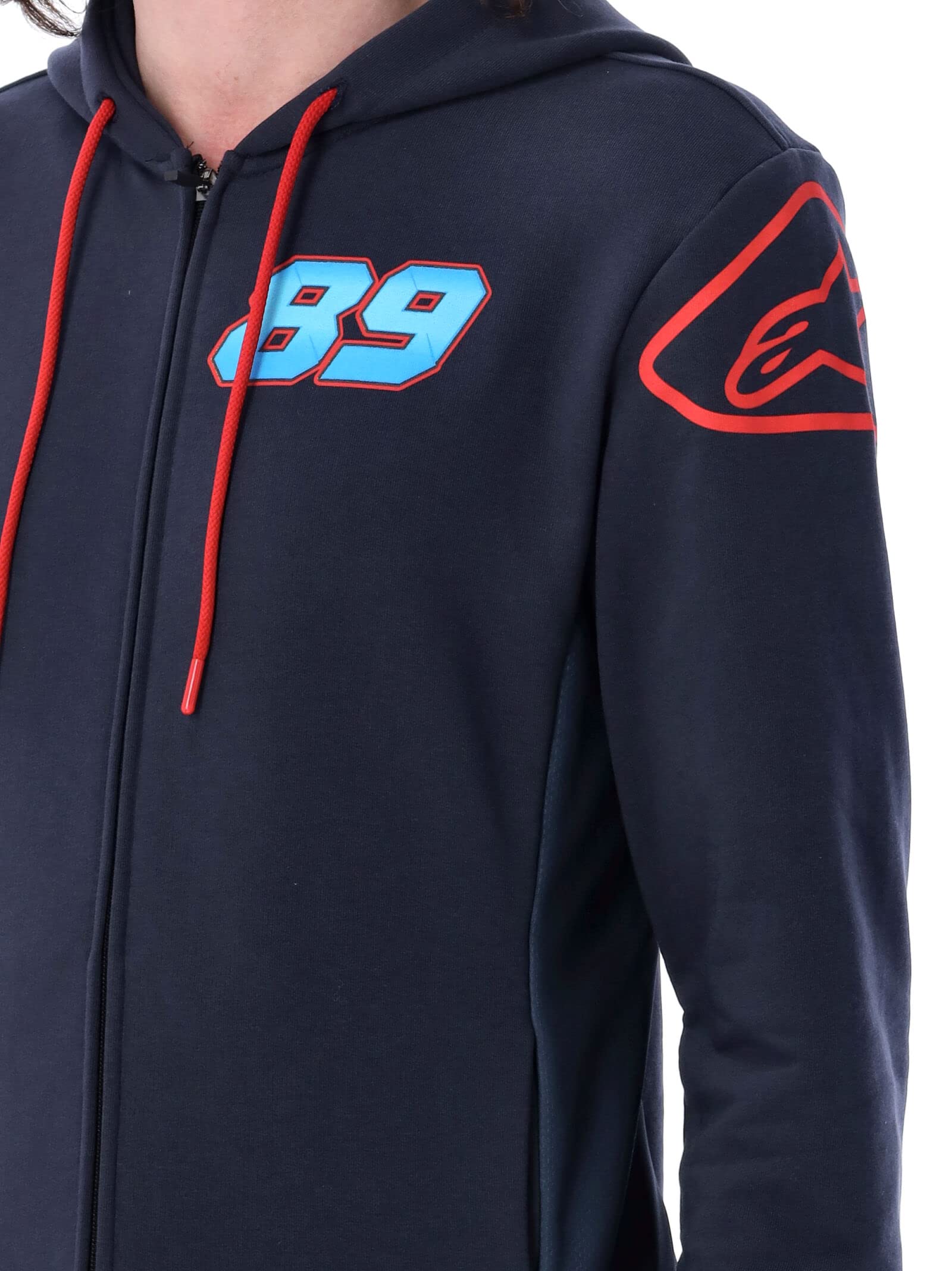 Kapuzen-Sweatshirt Jorge Martin 89 Dual Alpinestars Offizielles Motogp