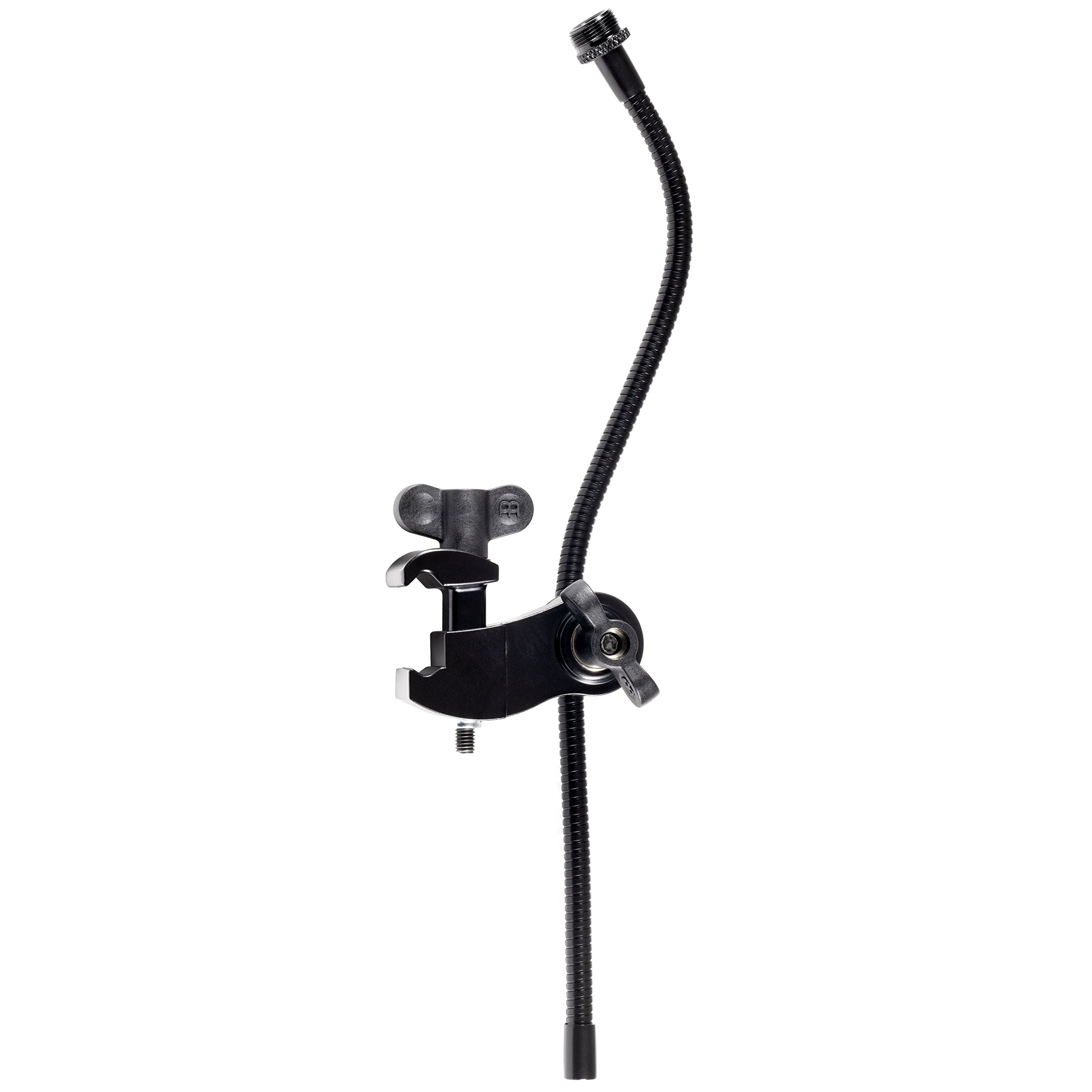 Meinl Percussion Meinl Gooseneck Microphone Attachment with Rim Clamp for Drum Set and Percussion Rigs (RIMCLAMP-M) Mic Gooseneck with Rim Clamp