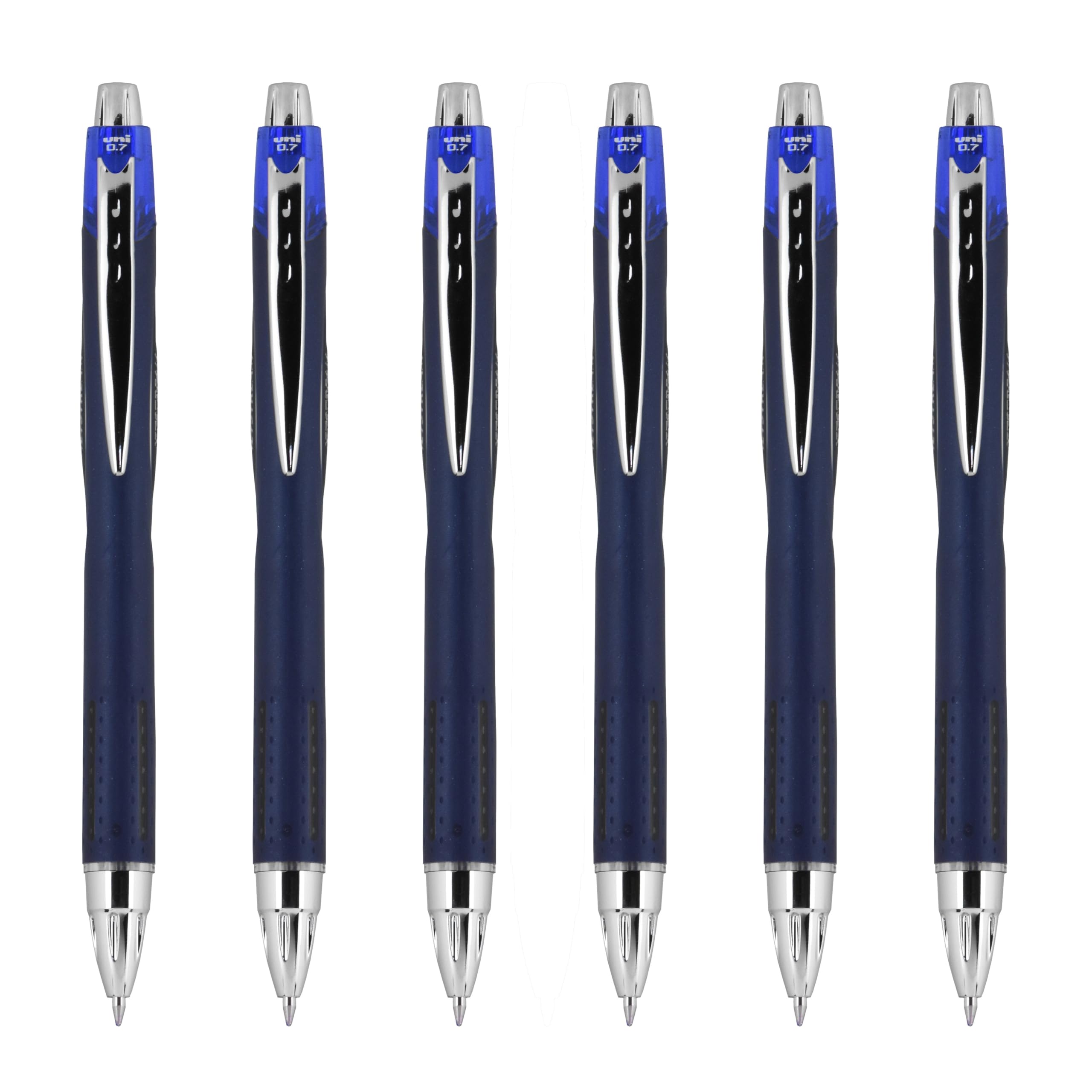 Jetstream RT Ballpoint Pen, Fine Point (0.7mm), Blue Ink, 6 Pens