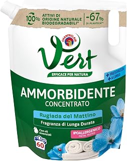 Chanteclair Vert - Ammorbidente Rugiada di Mattina 1200ml 60 Lavaggi