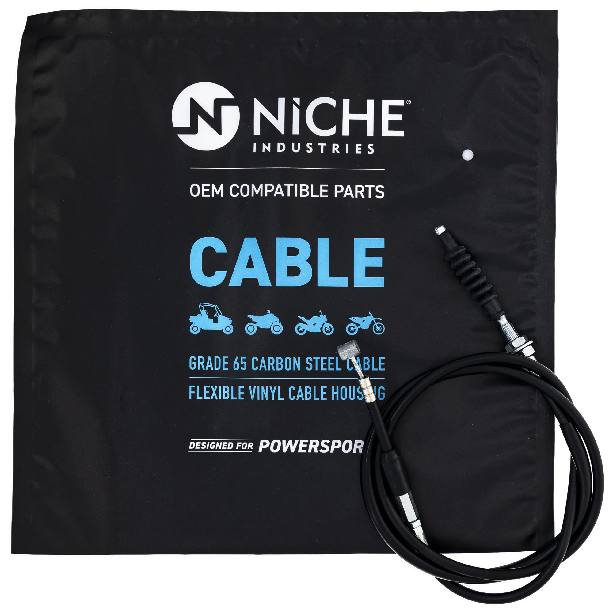 Amazon.co.jp: NICHE クラッチケーブル 1988-1993 カワサキ KX125