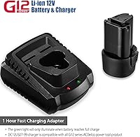 Vista 4 de ACDelco ARW1209P G12 Series - Llave de trinquete inalámbrica de iones de litio de 12 V, 3/8", 45 pies-libra, kit de herramientas