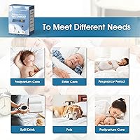 Vista 6 de TASTELIFE - Funda protectora impermeable para colchón, 100 % impermeable, (para colchón alto de 20 a 53 cm [8 a 21 pulgadas])