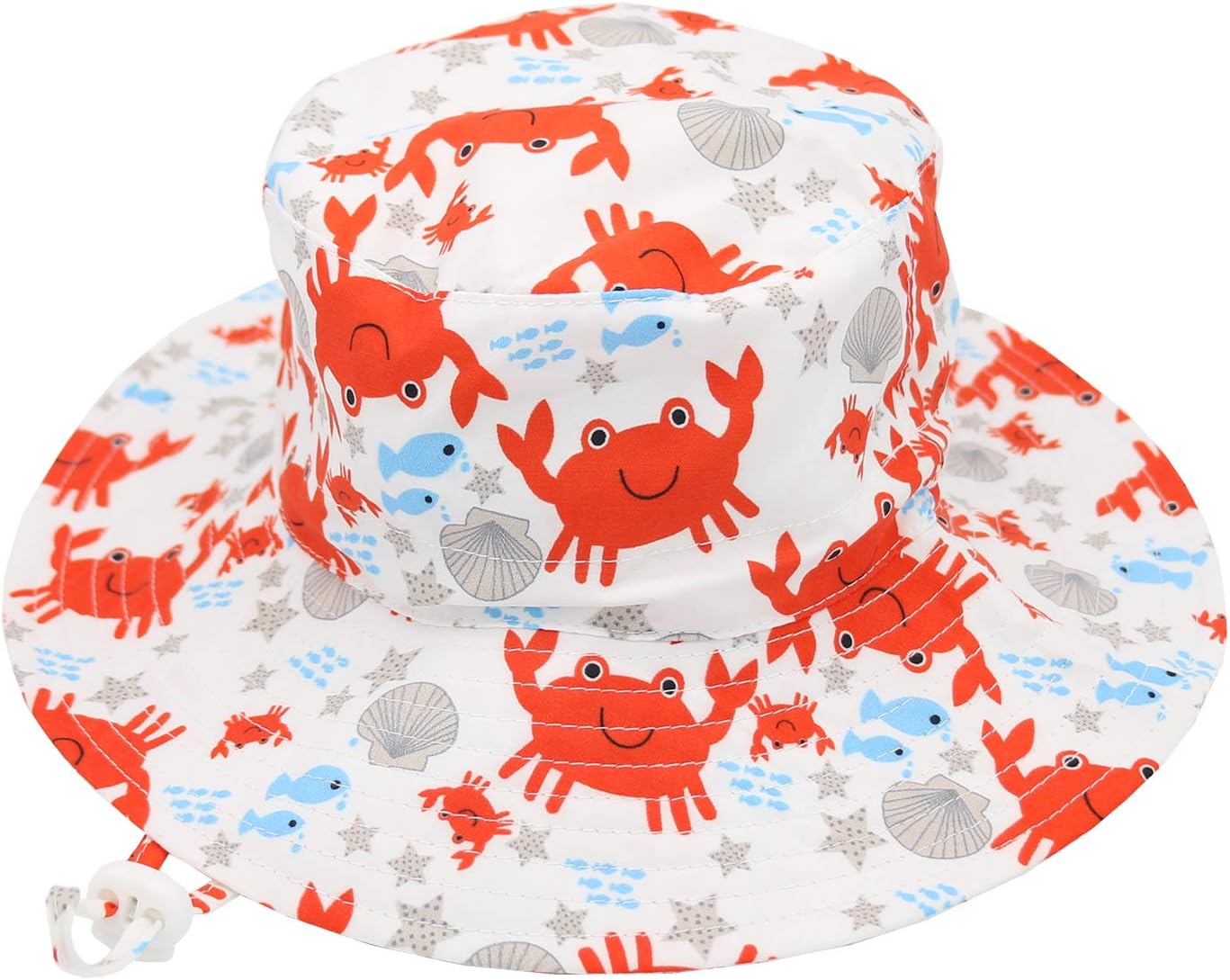 Sarfel Baby Sun Hat Toddler Summer Hats UPF 50+ Baby Bucket Hat Kids Beach Hats for Baby Boys - Image 3